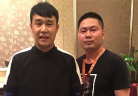 广州杏宇与明星合影